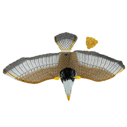 Hanging Eagle Bird Deterrent, Flying Owl Repellent Scarer Emulation Flying Hawk Bird Garden Scarecrow Yard Outdoor Pest Control