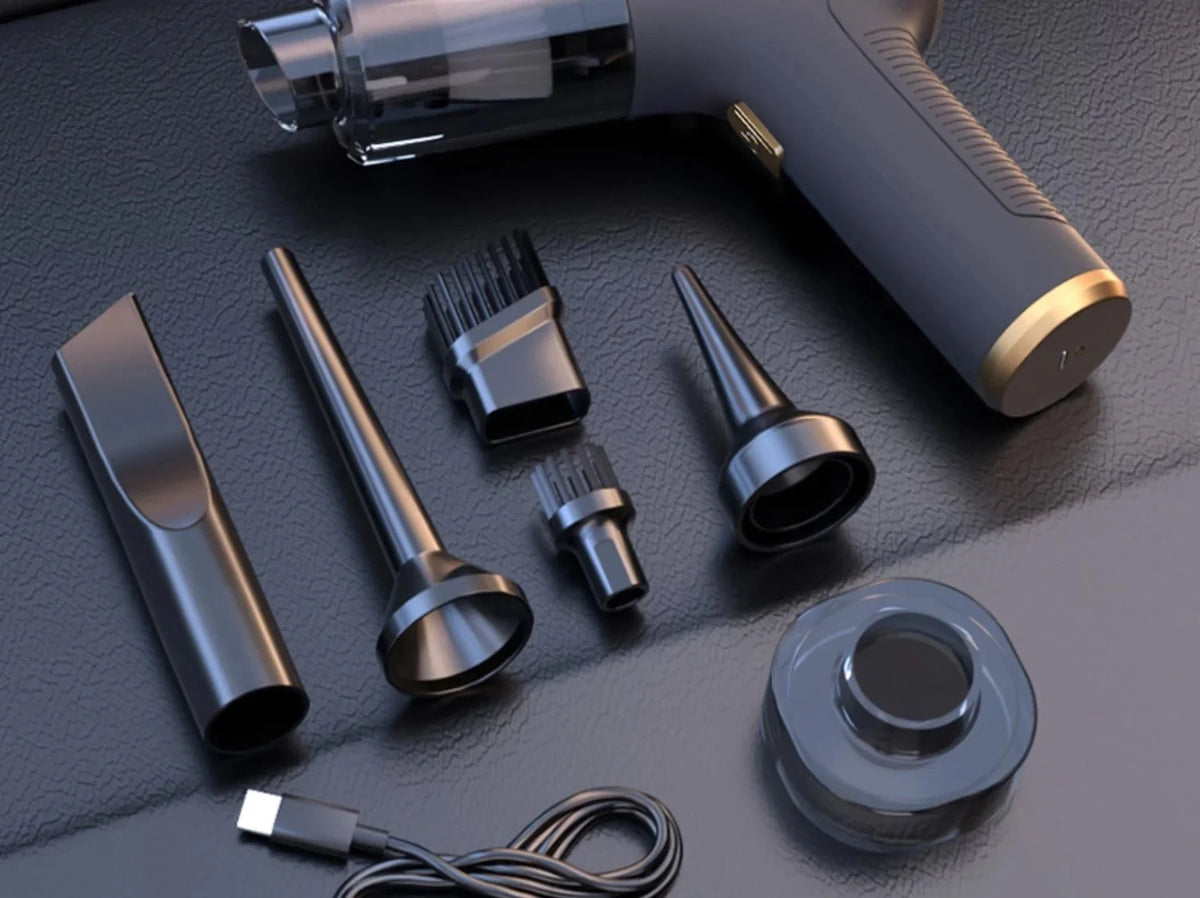 CENRR 98000PA Car Vacuum Cleaner Portable Wireless Cleaner Powerful Strong Suction Handheld Cleaning Machine for Home Appliance