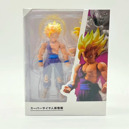 Dragon Ball SHF Goku Vegeta Action Figure Super Saiyan Gogeta Dbz Figurine PVC Collection Model Toys for Kids Gifts