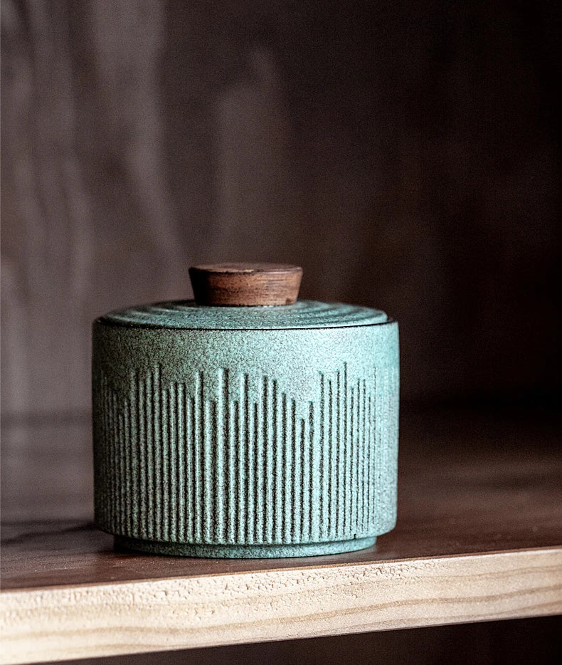 Ceram Green Keepsake Adult Urn Cremation Urns for Human Ashes Dog Cats Bird Cat Memorial Pet Settlements Urns Small Animal Urn
