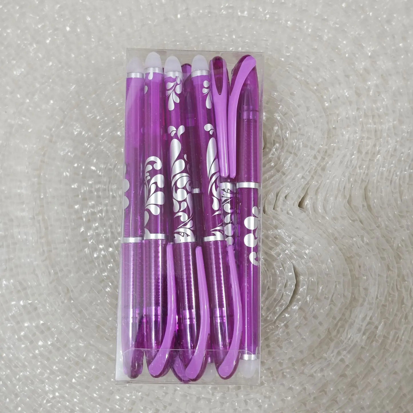 Boxed Multicolor Erasable Gel Pens, Medium Tip 0.5mm, Smooth Writing, Suitable for Office and Everyday Use, Christmas Present