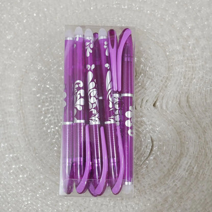 Boxed Multicolor Erasable Gel Pens, Medium Tip 0.5mm, Smooth Writing, Suitable for Office and Everyday Use, Christmas Present