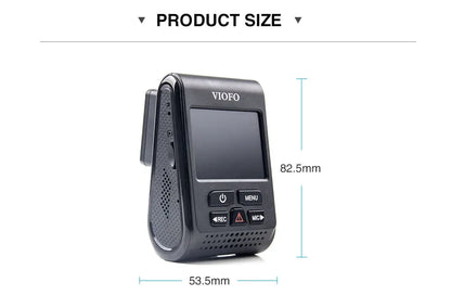 VIOFO A119 V3 2K Car Parking Mode G-Sensor Rota Lens 2560 *1600P DVR Super Night Vision Quad HD Dash Cameras Optional GPS CPL