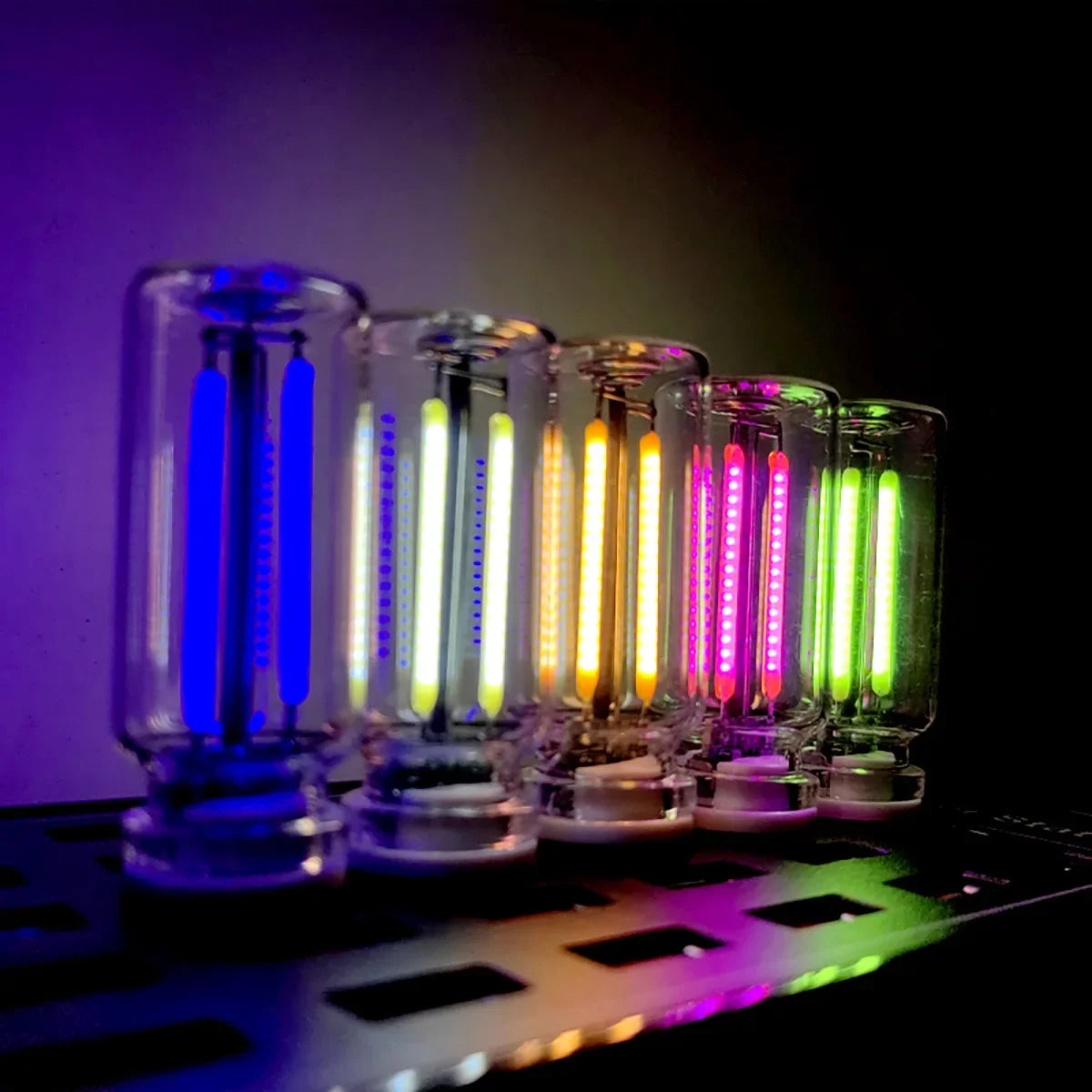 Portable USB Touch Night Light Plug and Play LED Incandescent Filament Lighting Decorative Ambient Lamp for Car Bedroom Camping