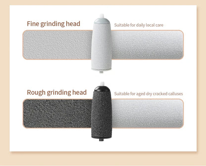 HOMEFISH Electric Foot Grinder Automatic Foot Callus Rubbing Pedicure Dead Skin Callus Remover for Foot Rechargeable Foot Beauty