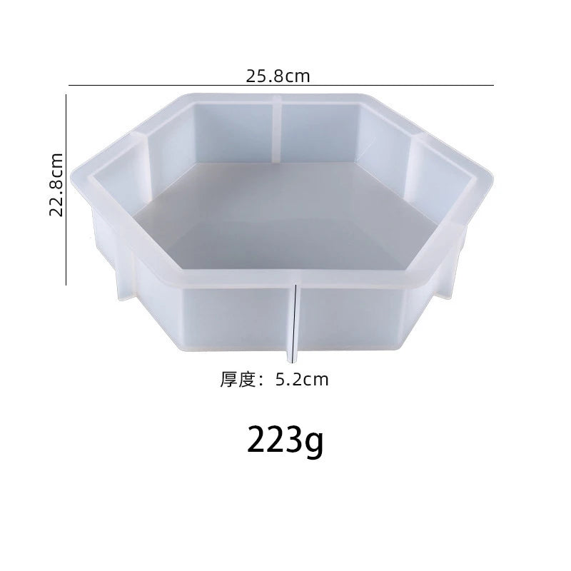 Large Silicone Molds For Resin Large Heart Resin Mold Deep Heart Mold For Flower Preservation Bookend Epoxy Resin Casting Mould