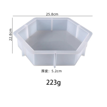 Large Silicone Molds For Resin Large Heart Resin Mold Deep Heart Mold For Flower Preservation Bookend Epoxy Resin Casting Mould
