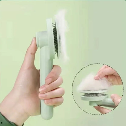 Pet Dog Hair Brush Cat Comb Grooming and Care Cat Brush Stainless Steel Comb for Long Hair Dogs Cleaning Pets Dogs Accessories