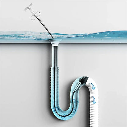 1/1.6/2/3M Spring Pipe Dredging Tools Sewer Pipe Unblocker Drain Snake Hose Drain Cleaner Sticks Clog Remover Cleaning Household