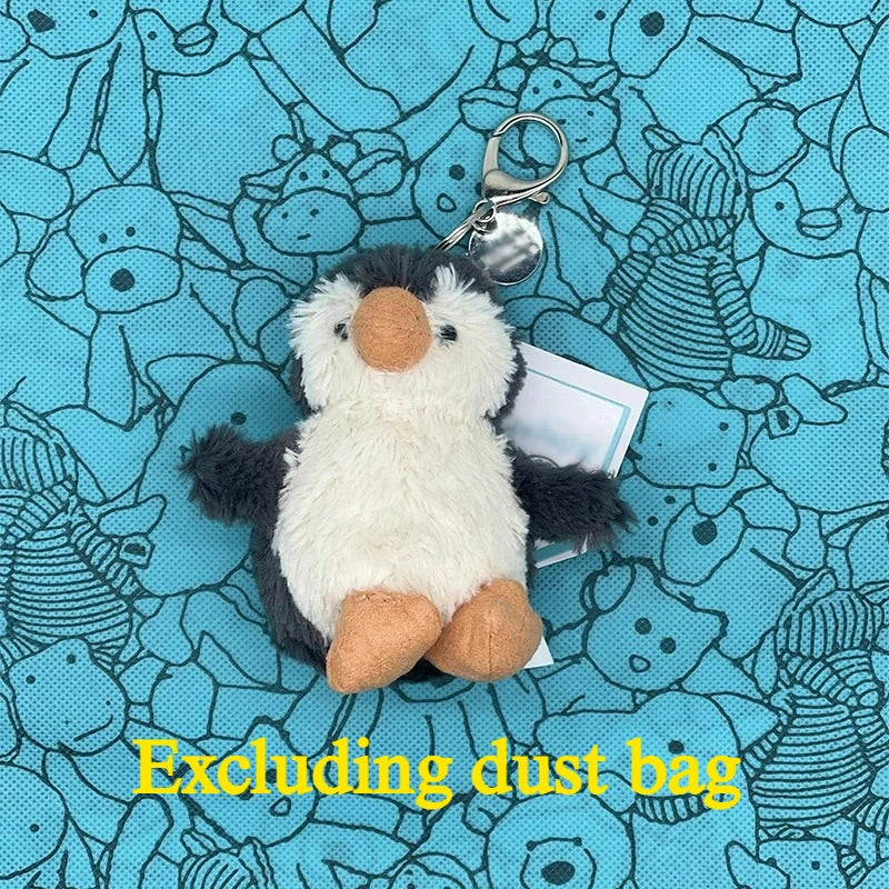 JC Hot Bag Cute Plush Toy label cute girl bag charm plush toy keychain Kawaii plush toy perfect as a birthday  Limited New Gift