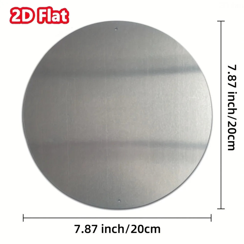 Retro-Style Neon Light Bar Metal Sign - Colorful Beverage Bottle Design | Round Aluminum Plaque | Perfect for Beach Villa