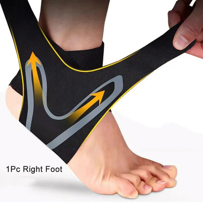 1 Pc Ankle Brace Support Compression Sleeve Breathable Running Foot Bandage Football Cycling Protective Wrap Sport Socks