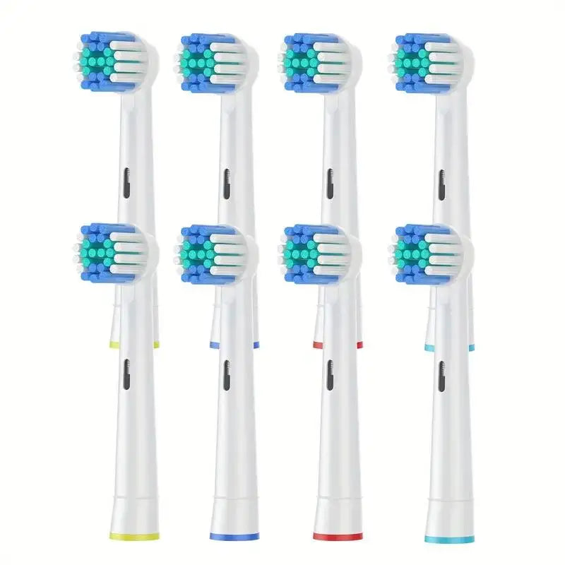 4pcs Toothbrush Head Compatible with Braun Oral B Electric Toothbrush, Replacement Brush Heads for Oral B Vitality Pro 1000 2000