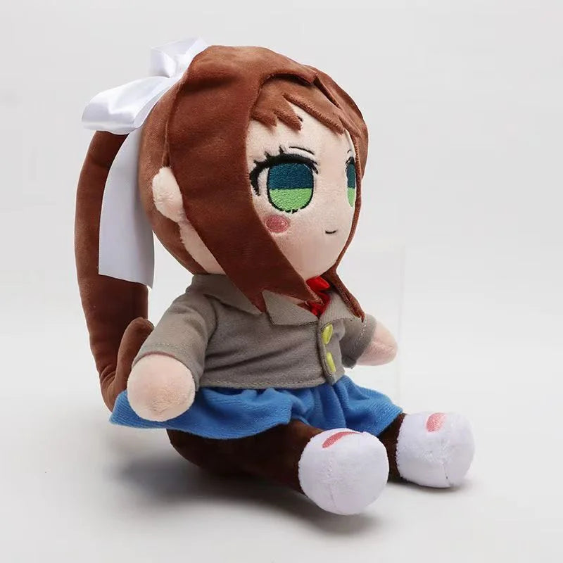 Exquisite Monika Plush Toys Literature Club Soft Terrifying Game Peripherals Ornaments Collection Decoration Gifts For Friends