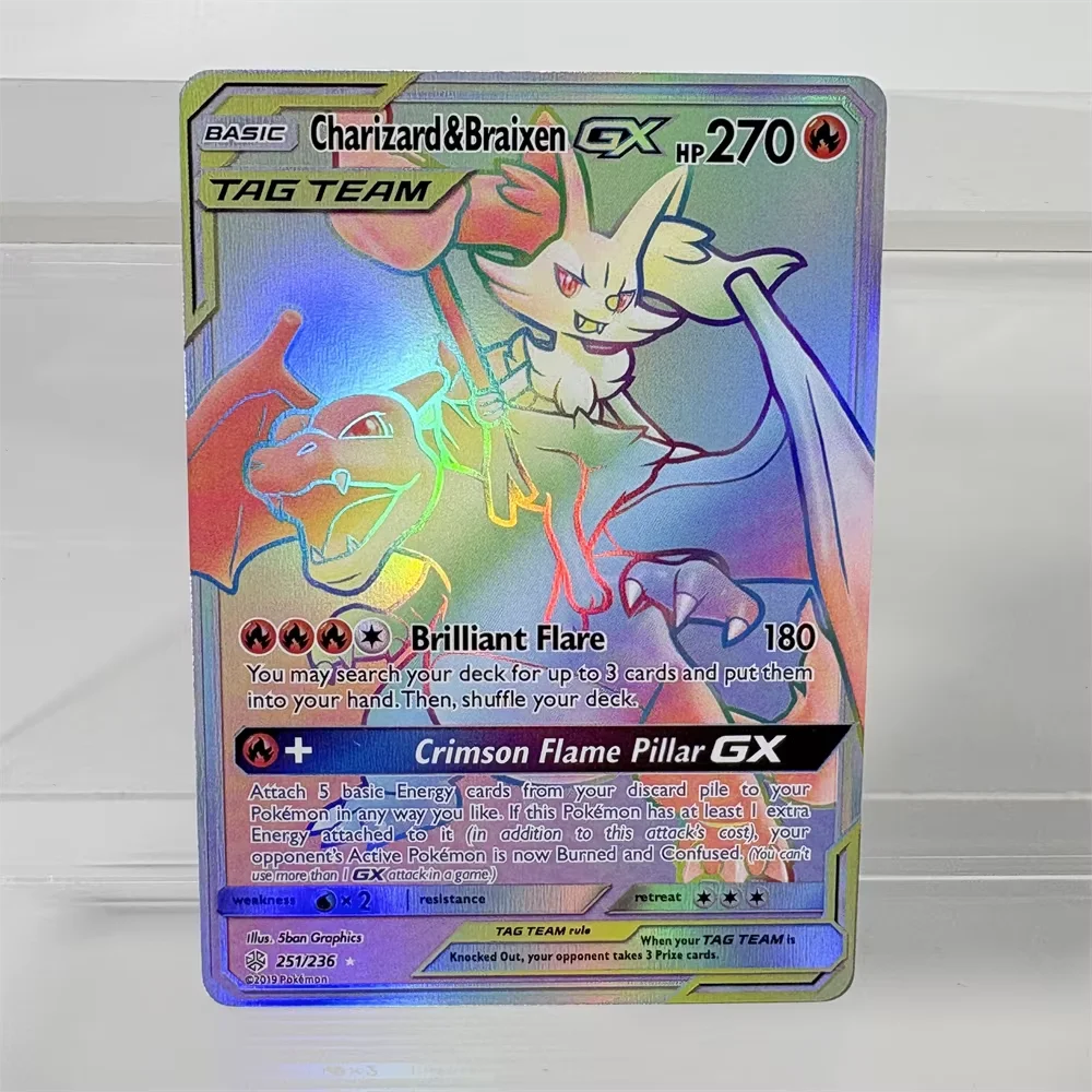 PKM Proxy Card Holographic Sword & Shield Promos and Scarlet & Violet Charizard Hobbies Rare Collection Battle Cards Toys Gifts