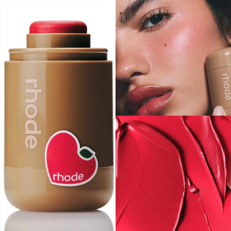 Makeup New Model Reduce Swelling Eye Patch Banana Peel Spicy Marg Juice Box Pocket Blush Stick Non-fading Waterproof Blusher