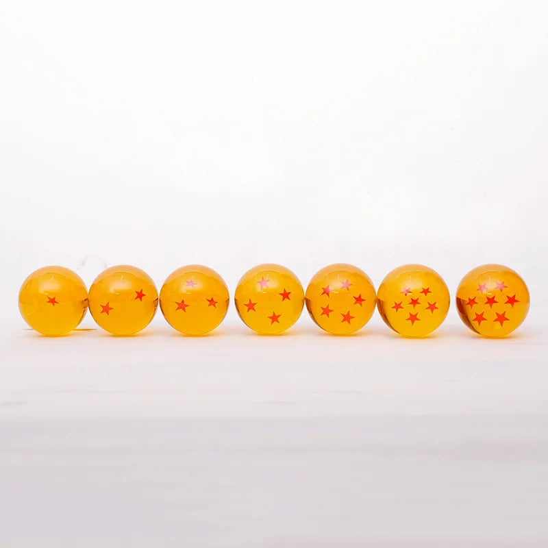 3.5cm 1:1 Resin Ball 7 Pieces / Set Action Figure Toys Summon Shenron Wishing Collection Anime Model Gift