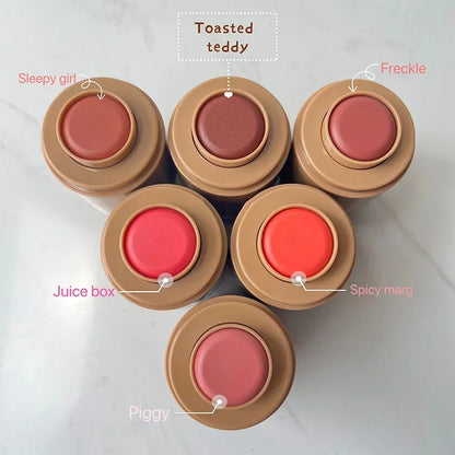 Makeup New Model Reduce Swelling Eye Patch Banana Peel Spicy Marg Juice Box Pocket Blush Stick Non-fading Waterproof Blusher