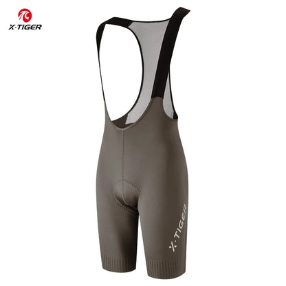 X-TIGER Cycling Bib Pants 120 High Density Cushion Men's Cycling Shorts Road Bike MTB Cycling Pants Sports Fitness Casual Pants