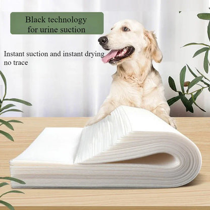 Pet Urine Absorbent Paper Strong Suction Urine Pad Disposable Cat and Dog Specific Convenient Pet Urine Absorbent Wiping Paper