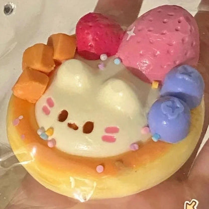 decompre 2026Kawaii Cartoon Egg Tart  Antistress Foot Squishy Toy,Fidget Squeeze Toy, Mochi Squishy, Stress Reliever,fidget Toys