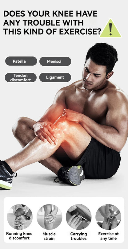 GTUBIKE 1PCS Patella Band Protection Kneecap Knee Tendon Support Strape Brace Adjustable Absorption Compression Pad Basketball