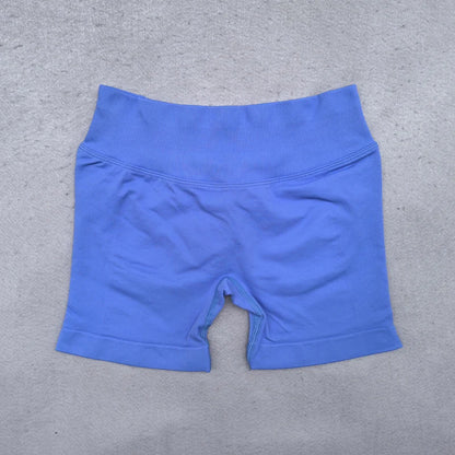 Shorts Women Seamless Yoga Shorts Scrunch Bum Gym Shorts Workout Low Waist Short Leggings Booty Stretch Running Shorts