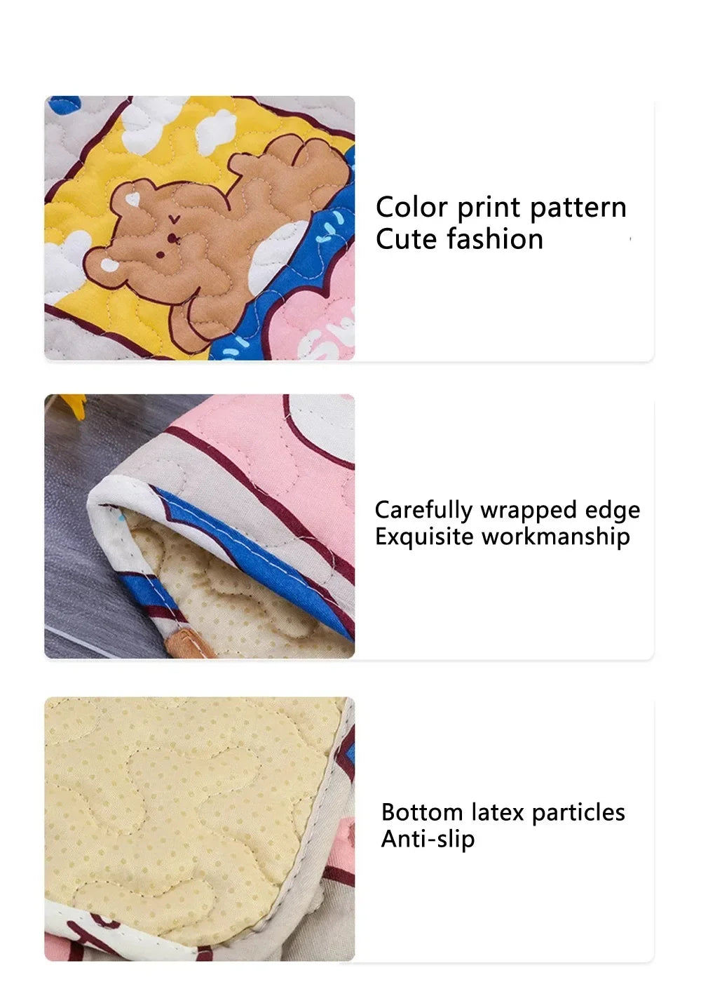 Summer Mat Pet Cooling Ice Blanket Mat Moisture Proof Dog Floor Sofa Cushion Skin Friendly Cat Sleep Breathable Pet Bed Covers