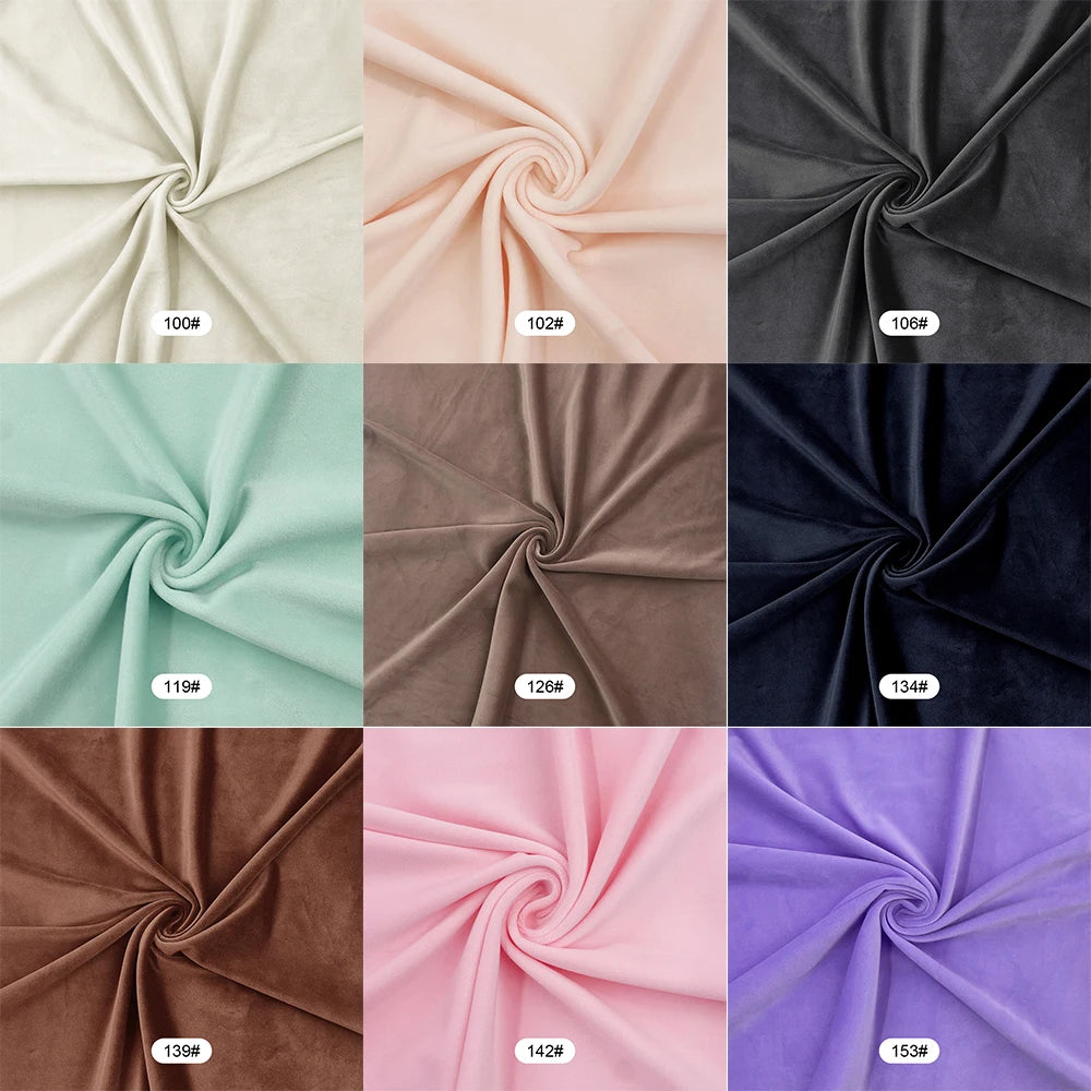 40colors 50x50cm Stretch Mochi Smooth Minky Fabric Hopen 95% Polyester 5% Spandex Stretch 4 Side Plush Fabric For Diy Sewing Toy