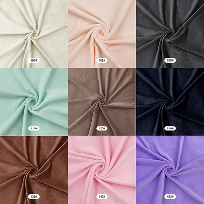 40colors 50x50cm Stretch Mochi Smooth Minky Fabric Hopen 95% Polyester 5% Spandex Stretch 4 Side Plush Fabric For Diy Sewing Toy