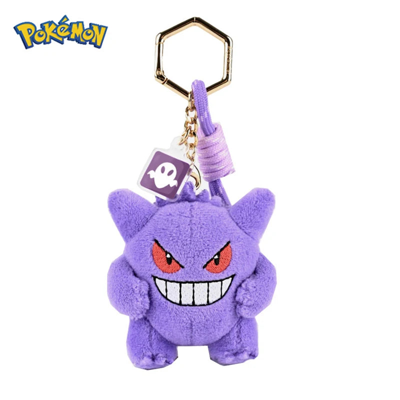 Pokemon Jigglypuff Charmander Gengar Squirtle Mimikyu Kawaii Plush Stuffed Toy Keychain Backpack Pendant Keyring Birthday Gifts