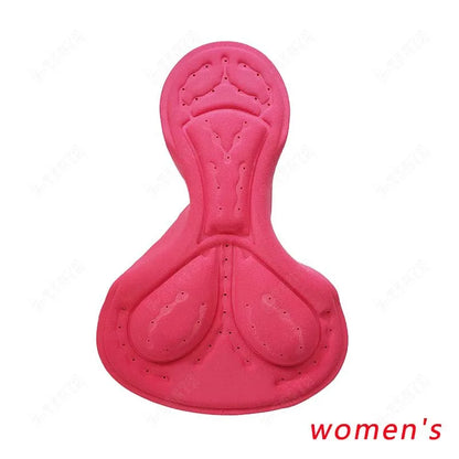 Men Cycling Gel Pad 9D Shockproof Pink Cushioned Pad Women Breathable Hole Riding Base Cushion 12D 19D 20D Moto Silicone Gel Pad