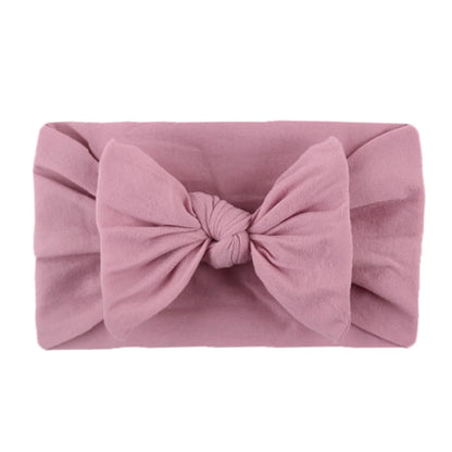 Baby Headband Girls Headwear Hair Accessory Bow Knot Bandage Infant Newborn Toddlers Clothes Kids Rabbit Ear Photo Props