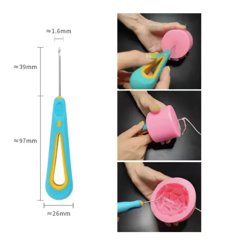 50/100pcs Candle Wicks Holder Waxed Cotton Candle Wicks Set with Stand Original Smokeless Candle Wicks Soy Oil Wax Core Supplies