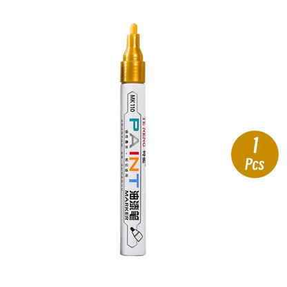 8 Colors Car Scratch Repair Paint Pen Quick Dry Touch Up Paint Repair Pen Waterproof Wheel Tyre Marker Auto Paint Marker Pens