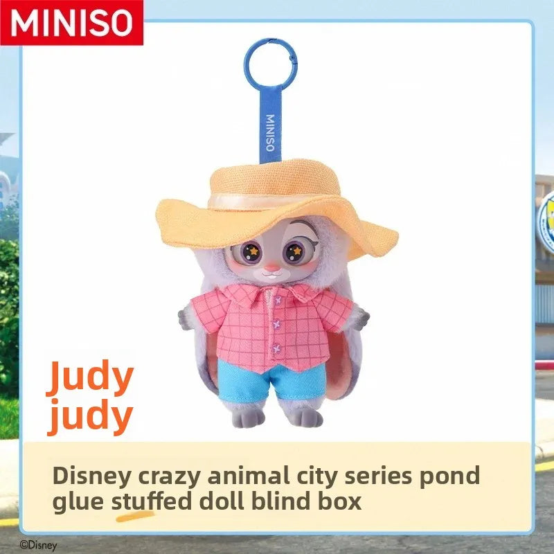2025 new Disney Zootopia 2 Plush Vinyl Keychain Blind Box Collectible Toy Gift for Girls Animal Mystery Trending Child Toys