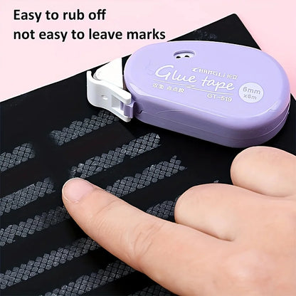1/4pcs Double-sided Adhesive Dot Tape - Suitable for Collage Pictures, Handwritten Creations, School Stationery Items, Etc