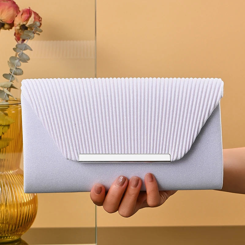 Fashion Elegant Clutch Bag New 2023 Hot Selling Chain Dinner Bag Bride Bridesmaid Lady Handbag Factory Outlet