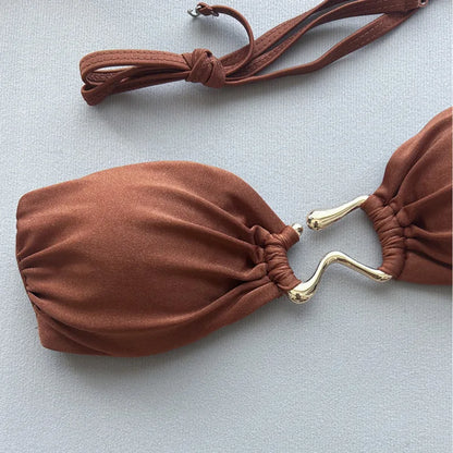 Summer Sexy Bikinis Swimsuits Women Swimwear Push Up Female Beach Swim Wear Bathing Suits Brazilian Bikini Set Pool Bather 2026