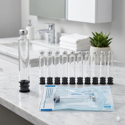 10/20/50/100Pcs Sterile Insulin Cartridges 3ml Cassette Bottle for Insulin Injection Pen Individual Packaging Medical Aesthetics