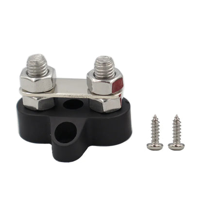 Bus Bar Terminal Block Battery Power Stud Junction M6 M8 BusBar Heavy Duty Power Distribution Stud for Car Truck RV Boat