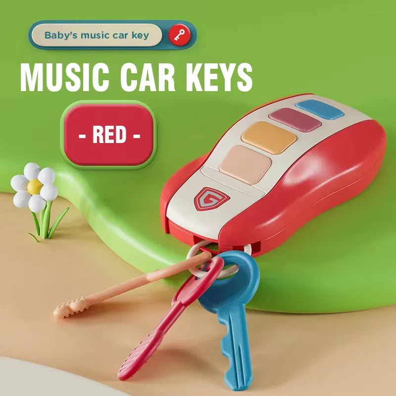 Baby Toys Drum Piano Keys Musical Instrument Kids Toys Rotating Keyboard With Lights Sound Toddlers Educational Christmas Gifts