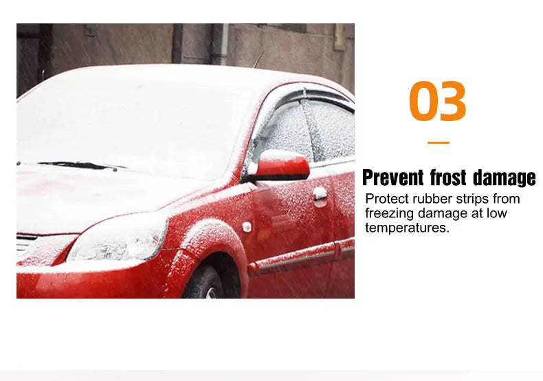 Rubber Seal Protectant | Rejuvenates Color & Flexibility, Prevents Sticking in Winter, Prolongs Rubber Seals on Doors & Windows