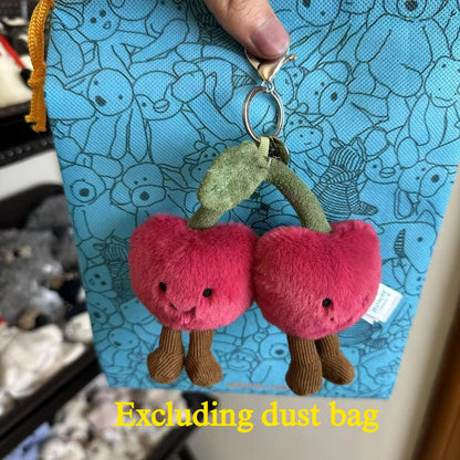 JC Hot Bag Cute Plush Toy label cute girl bag charm plush toy keychain Kawaii plush toy perfect as a birthday  Limited New Gift