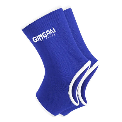 2pcs Boxing Ankle Brace Stretch Breathable Fighting Foot Protector Thai Combat Ankle Compression Socks Boxing Training Socks