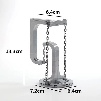 Creator DIY Building Blocks Set Tensegrity Sculptures Anti-Gravity Building Blocks Novel Physics Balance Toys for Kid