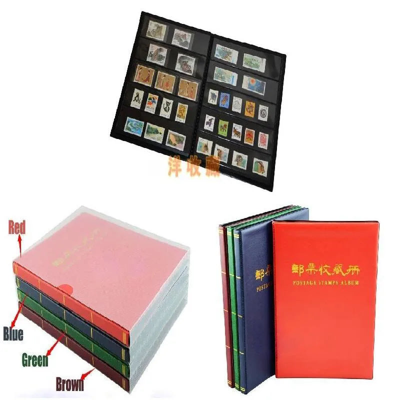 Album Timbre 20 Pages 500 Units Top Grade Collection 12 Inch Postage Stamps Album