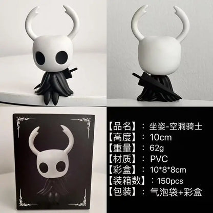 Hollow Knight Mini Figure - Anime Desk Decor For Gamers, Kawaii Statue For Pc Case & Office Display
