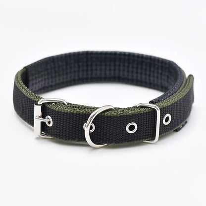 Adjustable Nylon Pet Dog Collar for Small Large Dogs Sturdy Puppy Big Dog Collars Pitbull Pug Products for Pets Honden Halsband