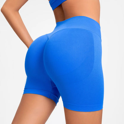 NCLAGEN Shorts Women Seamless Gym Wear Low Waist Yoga Bike Sports Workout Fitness Leggings Running clothing Scrunch Butt Tights